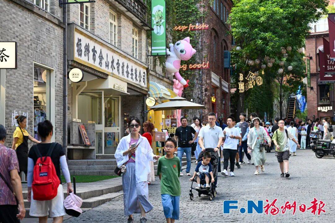圈营业额涨了……这个假期福州上大分！AG真人网游客增加、文创品卖爆、商(图4)